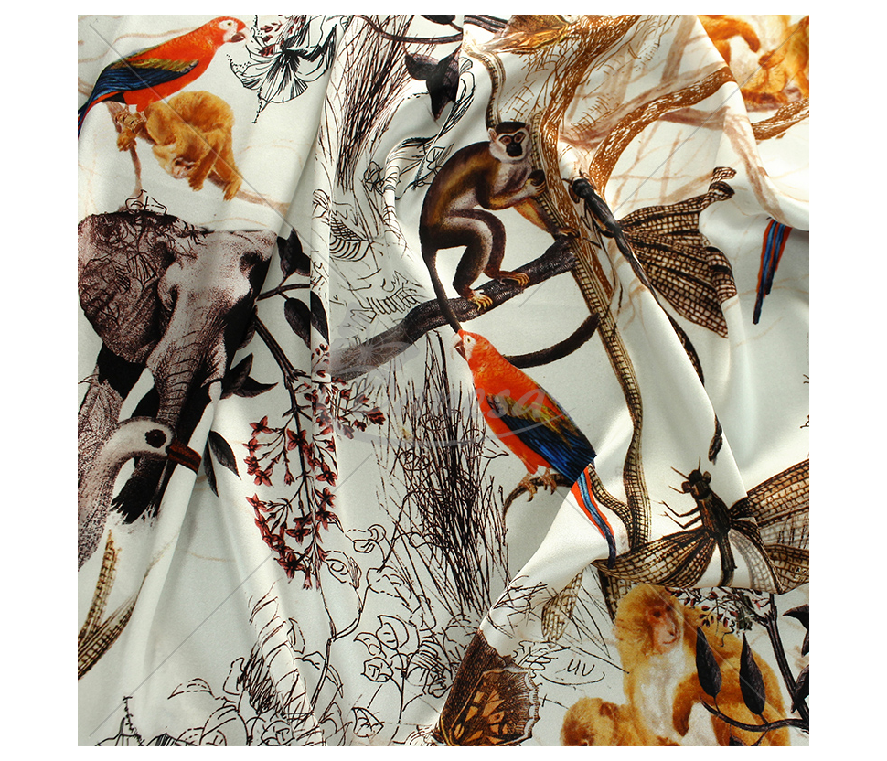 Natural silk