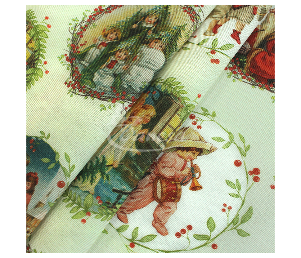 Linen-look fabric (Linen imitation)
