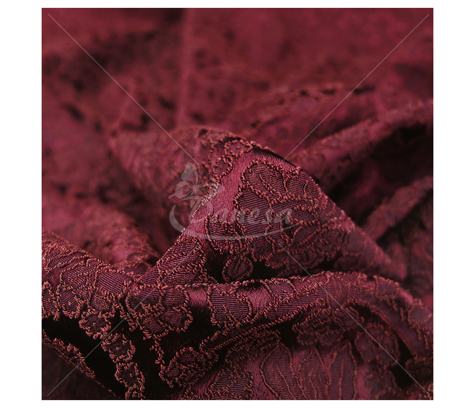 Jacquard fabric.
