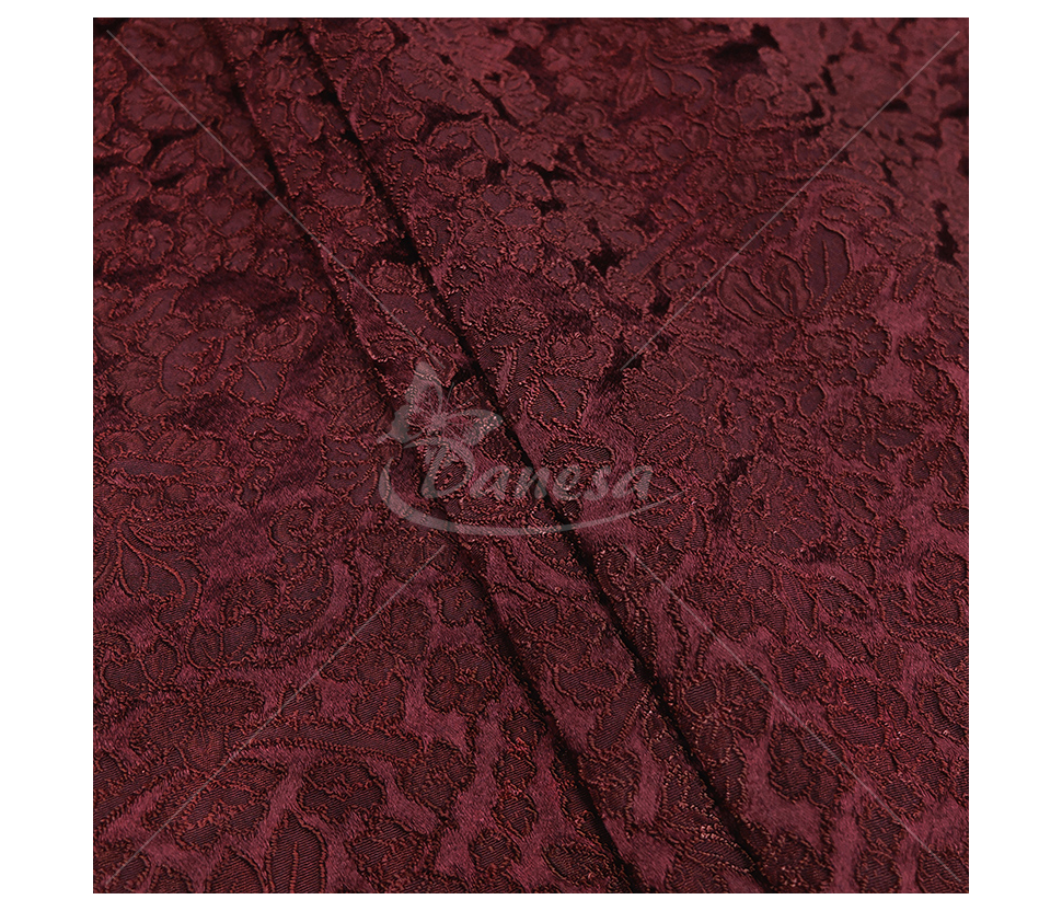 Jacquard fabric.