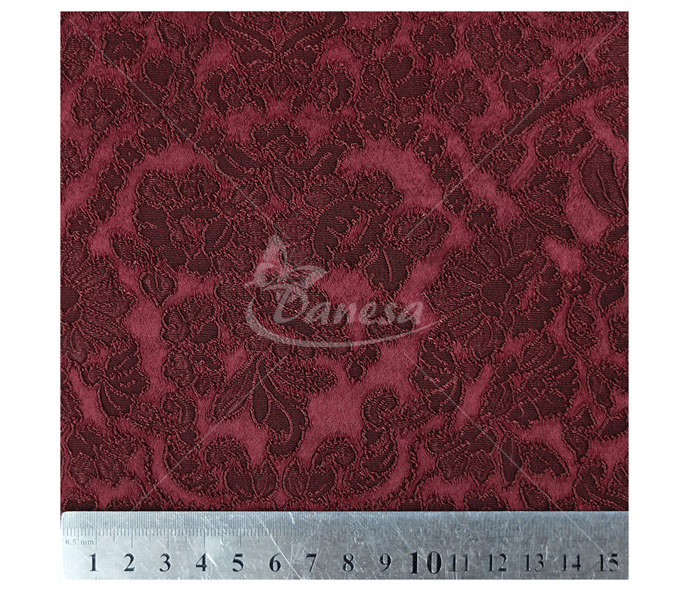 Jacquard fabric.