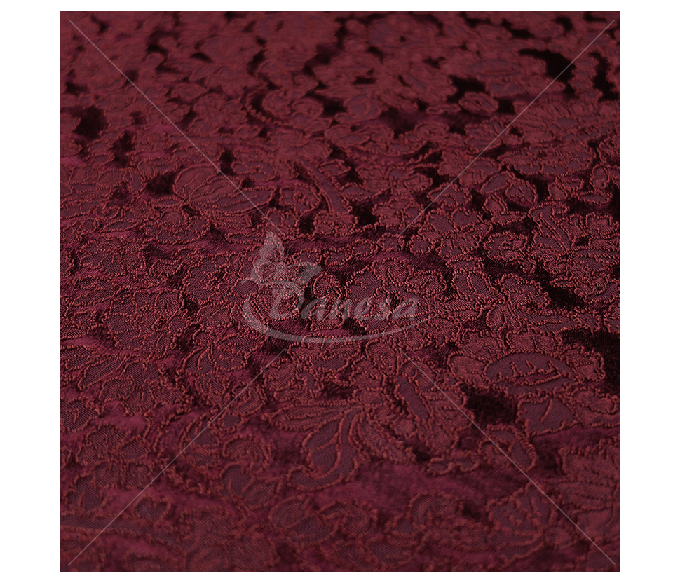 Jacquard fabric.
