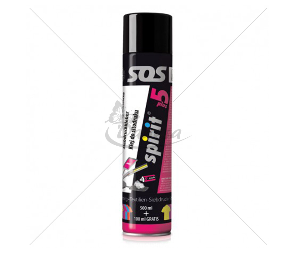 SPIRIT 5 PLUS Временный аэрозольный клей