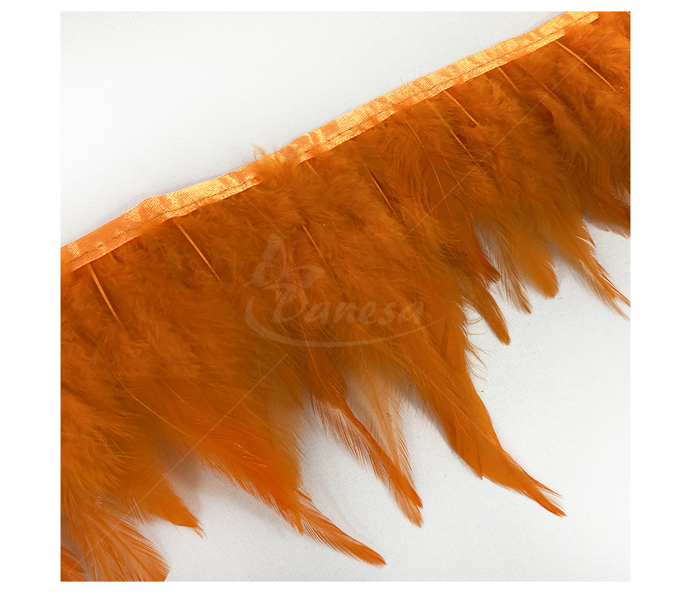 Rooster Feather Decorative Ribbon
