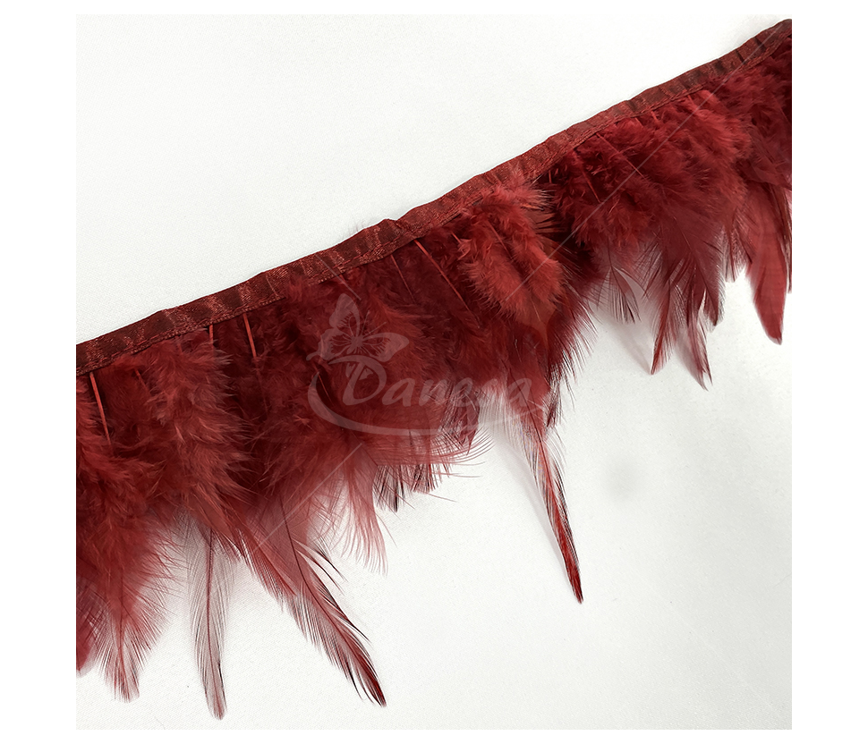 Rooster Feather Decorative Ribbon