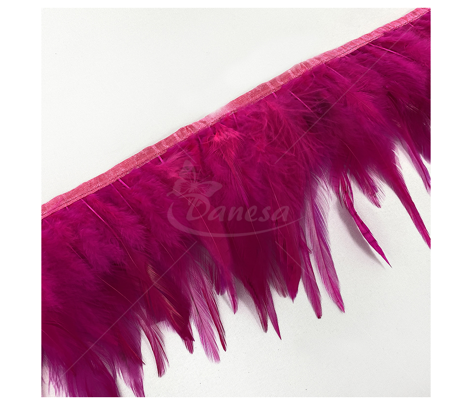 Rooster Feather Decorative Ribbon