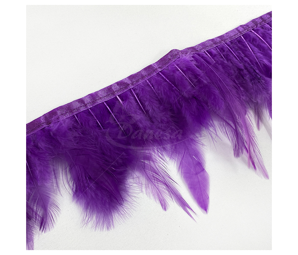 Rooster Feather Decorative Ribbon