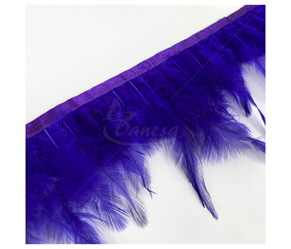 Rooster Feather Decorative Ribbon