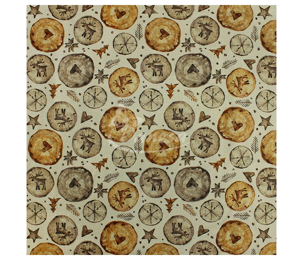 Linen-look fabric (Linen imitation)