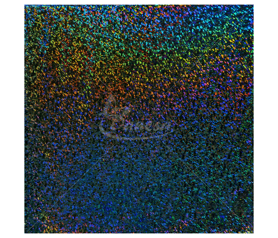 Shiny lycra, rainbow effect