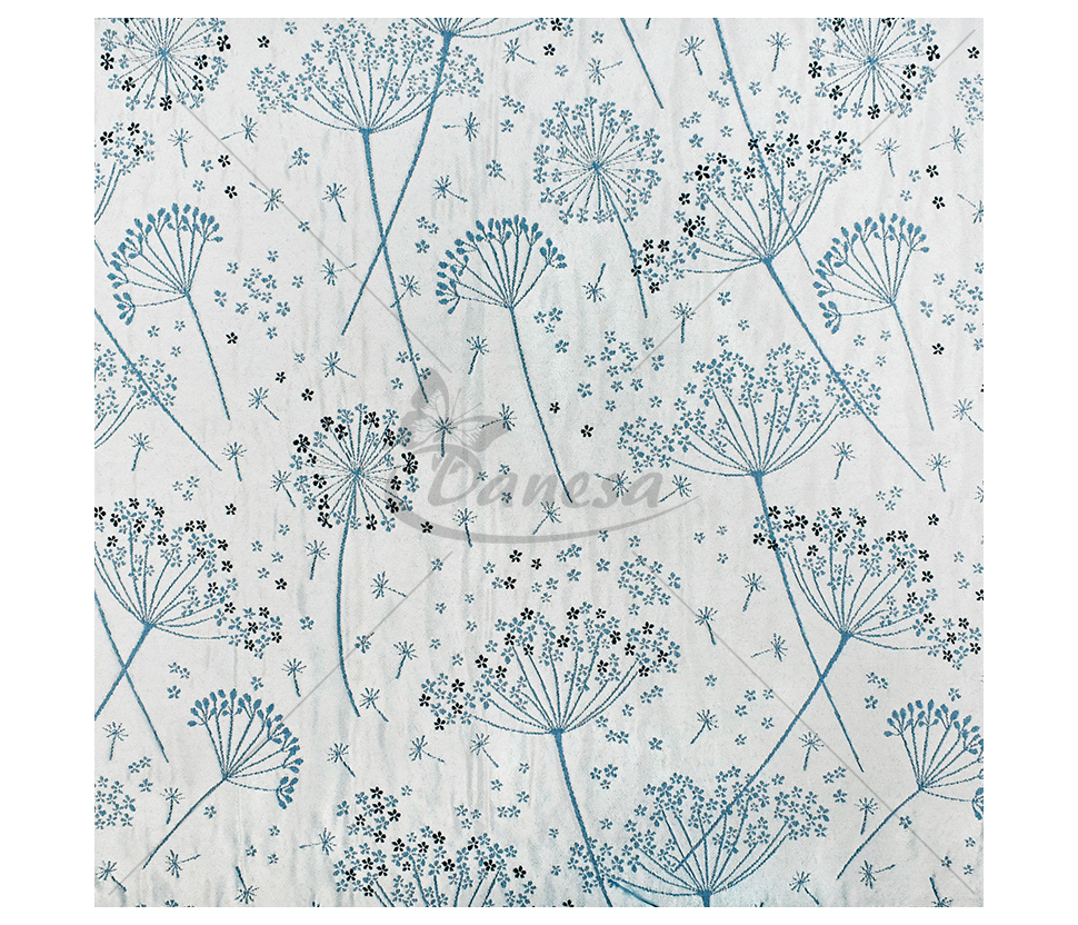 Tapestry "Dandelions", double-sided, blue/white color