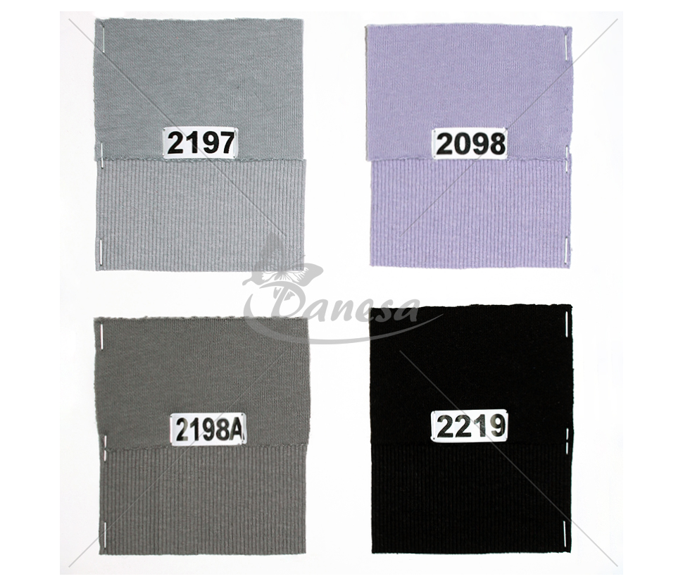 RIB knit fabric (Color palette)