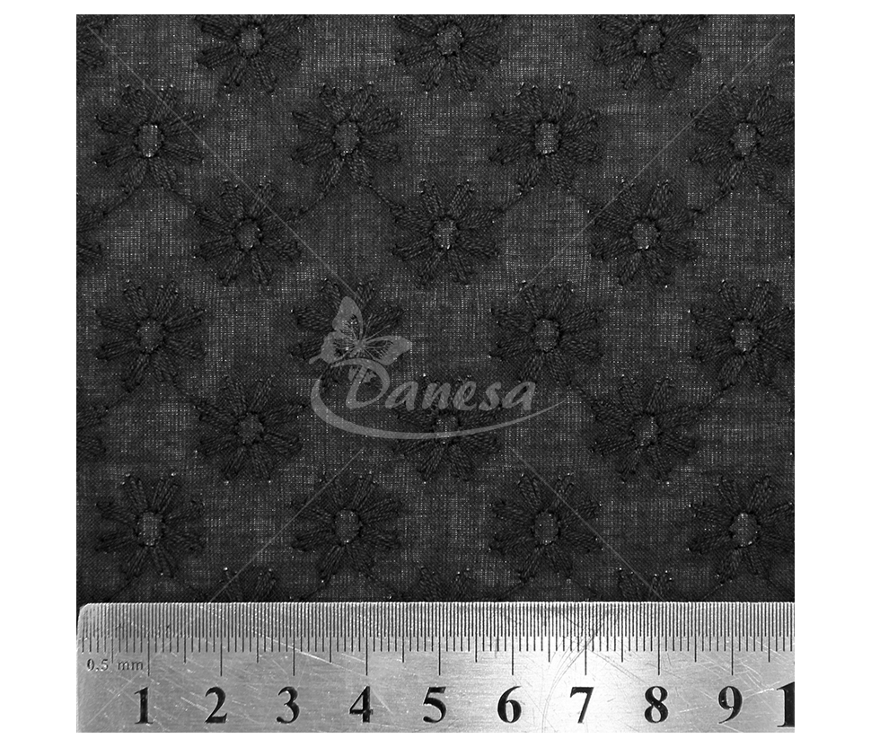 Embroidered cotton