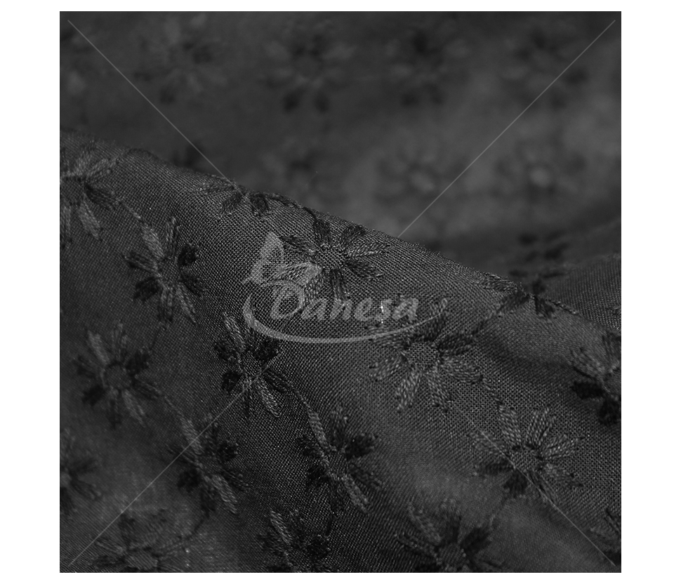 Embroidered cotton