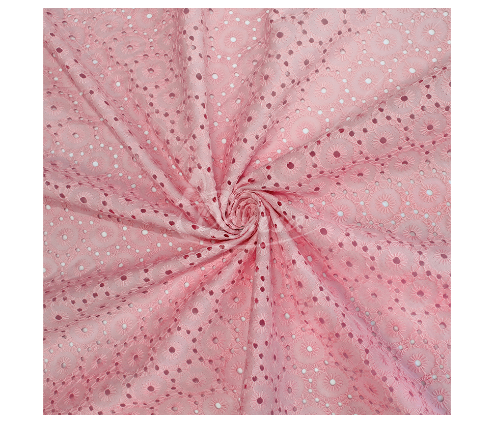 Embroidered cotton