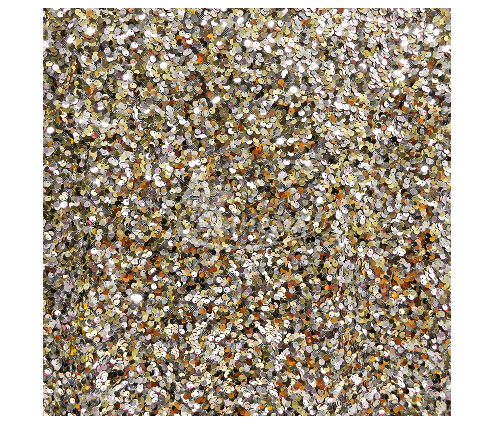 Fabric embroidered with sequins