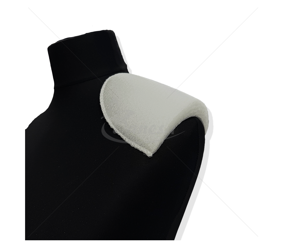 Sewn foam shoulder pad for garments 20 mm – for shoulder shaping