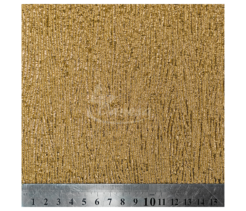Natural silk with lurex thread