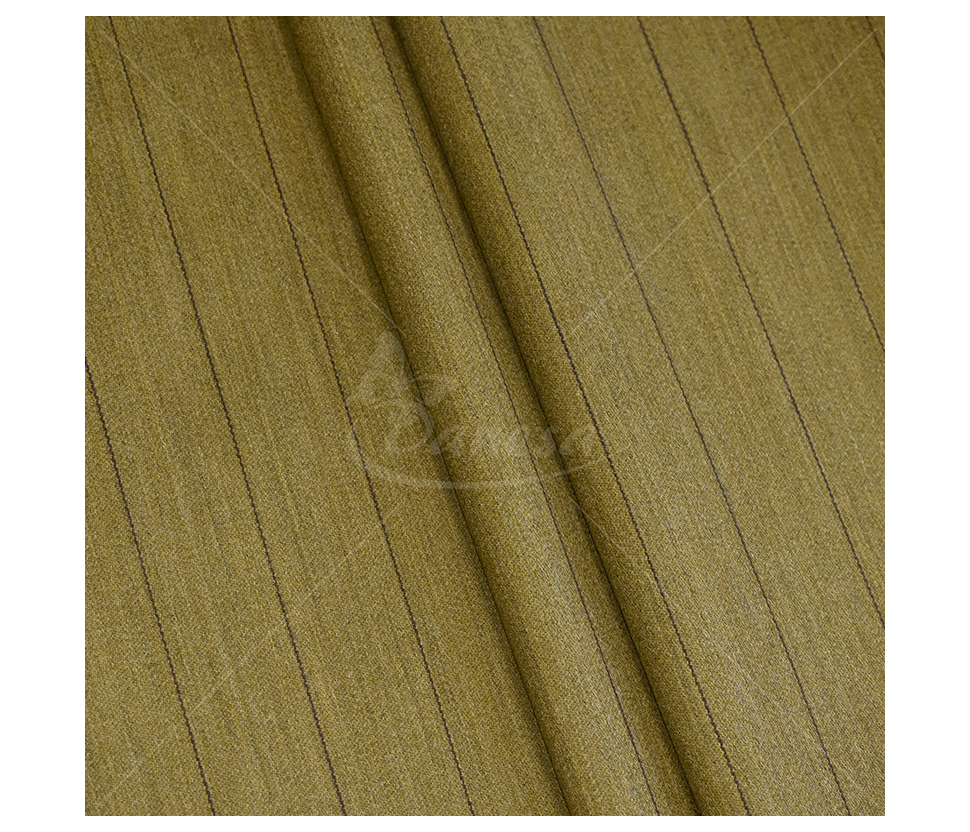Suit fabric, striped, light brown color