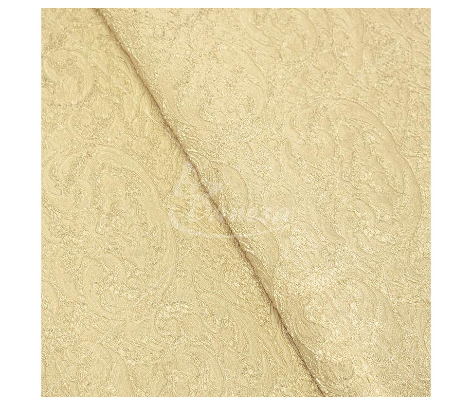 Jacquard, heraldic pattern, beige