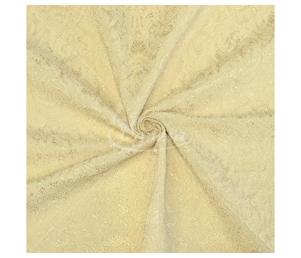 Jacquard, heraldic pattern, beige