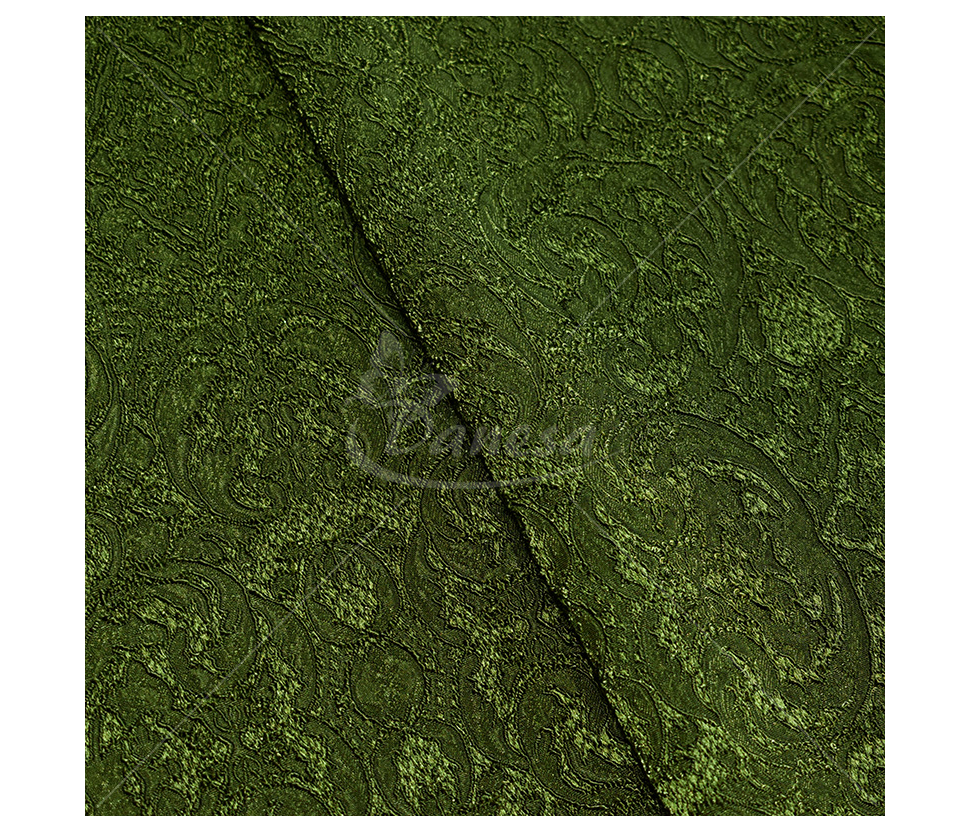 Jacquard, heraldic pattern, khaki