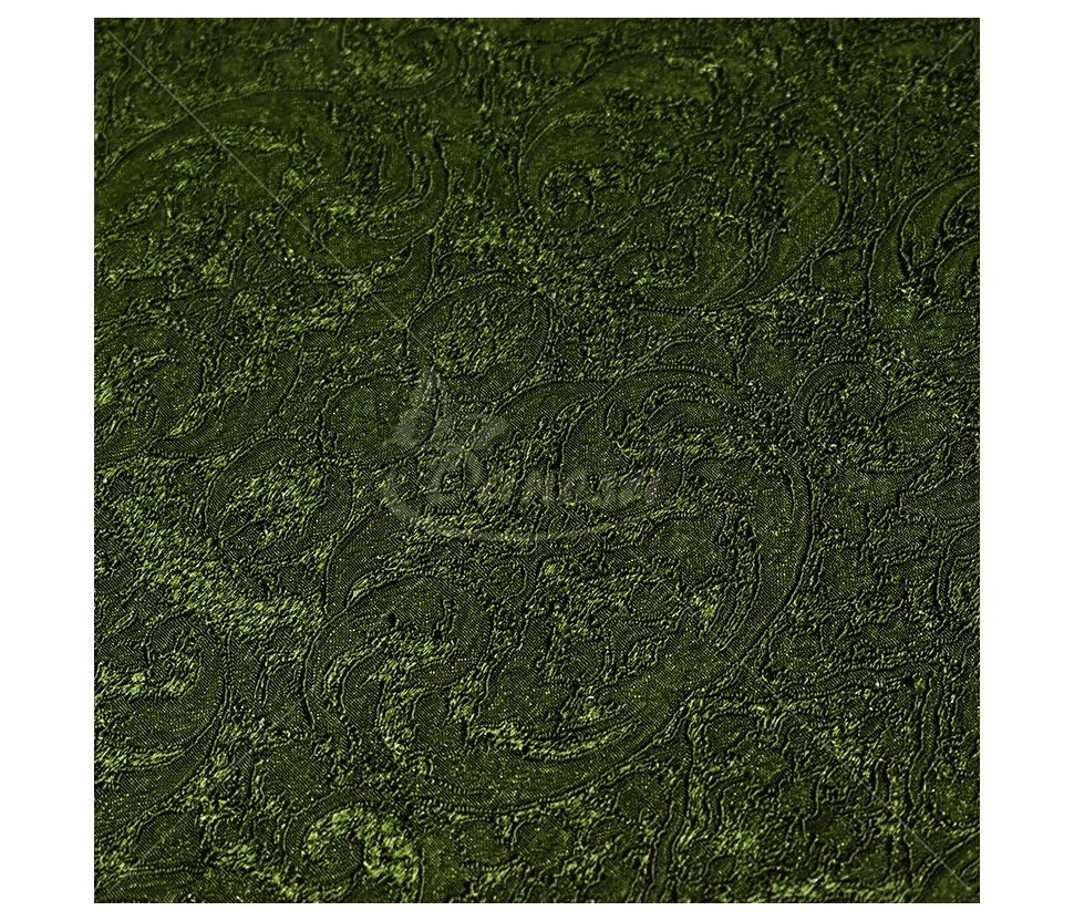 Jacquard, heraldic pattern, khaki
