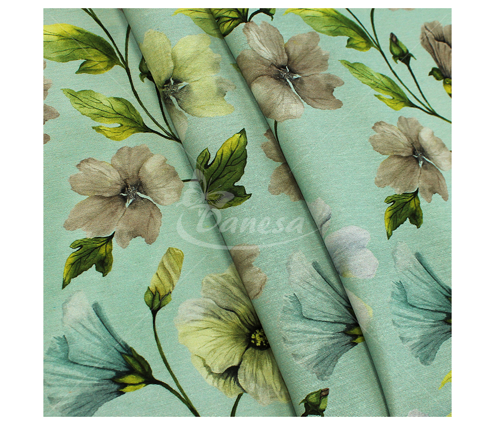 Ткань с имитацией льна
