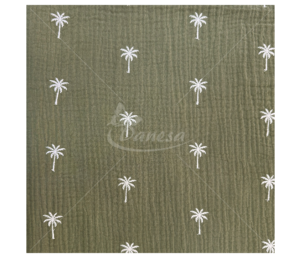 Muslin with a pattern
