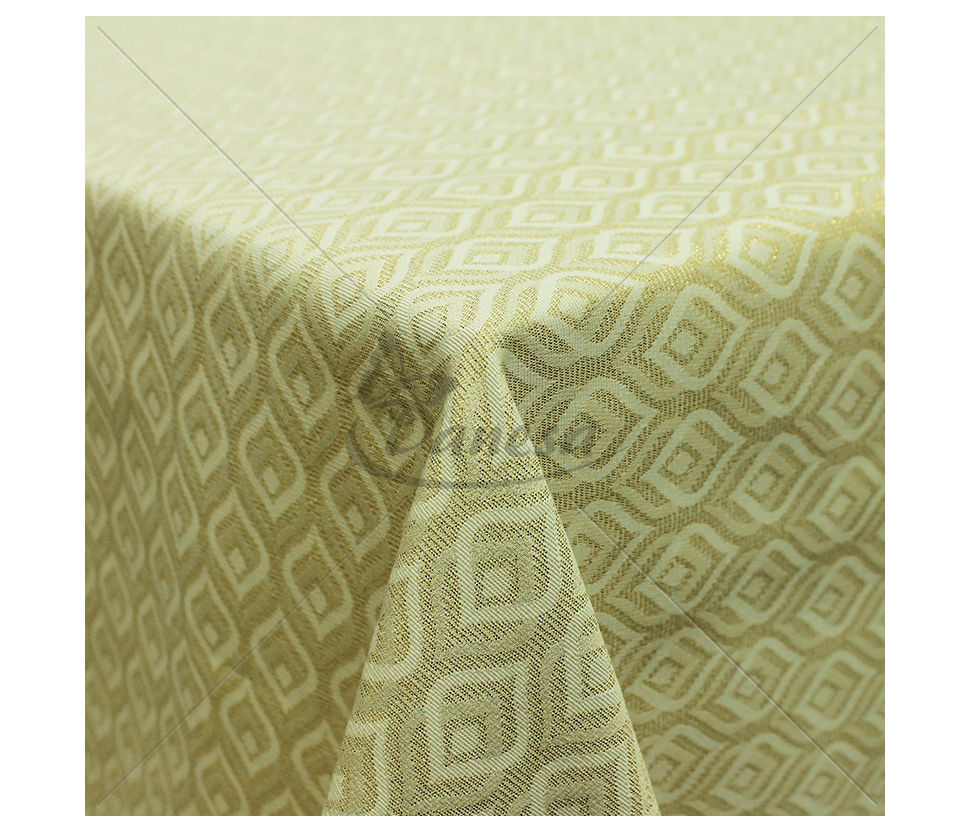 Linen-look fabric (Linen imitation) (CHRISTMAS)