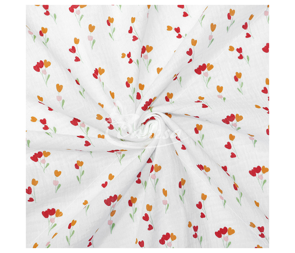 Muslin with pattern