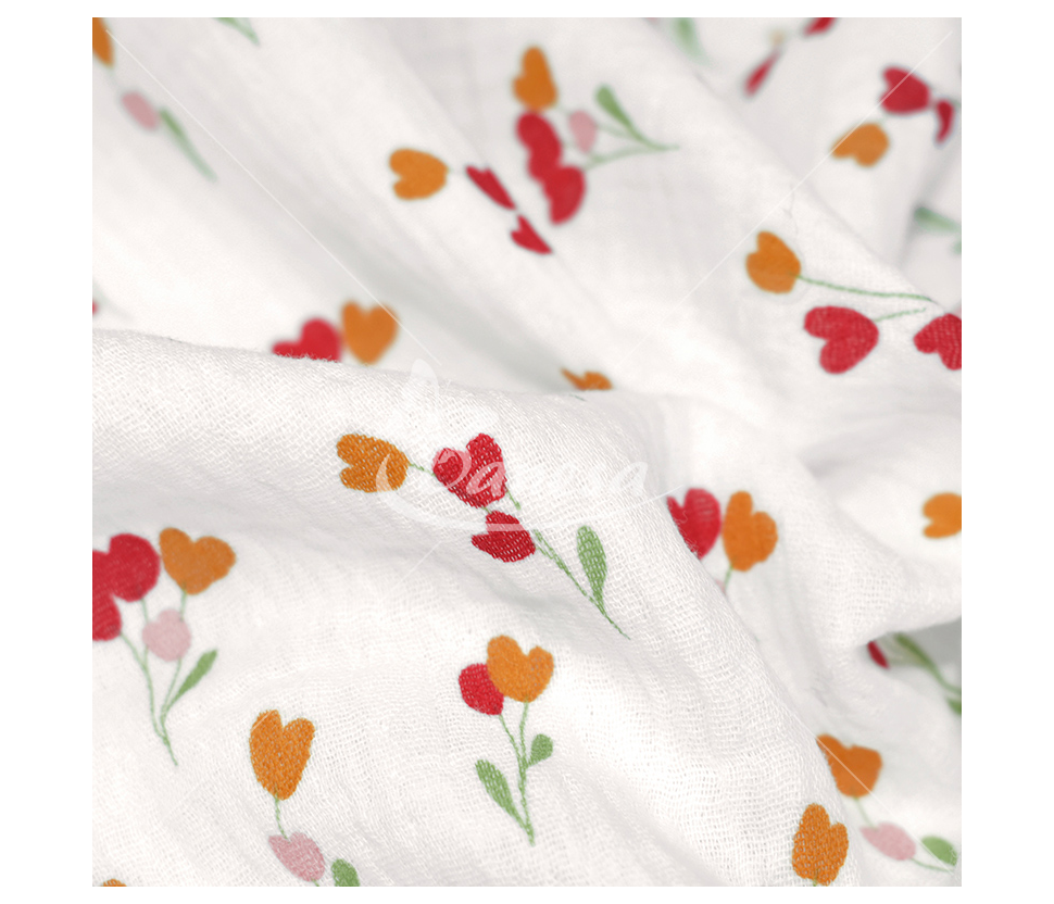 Muslin with pattern