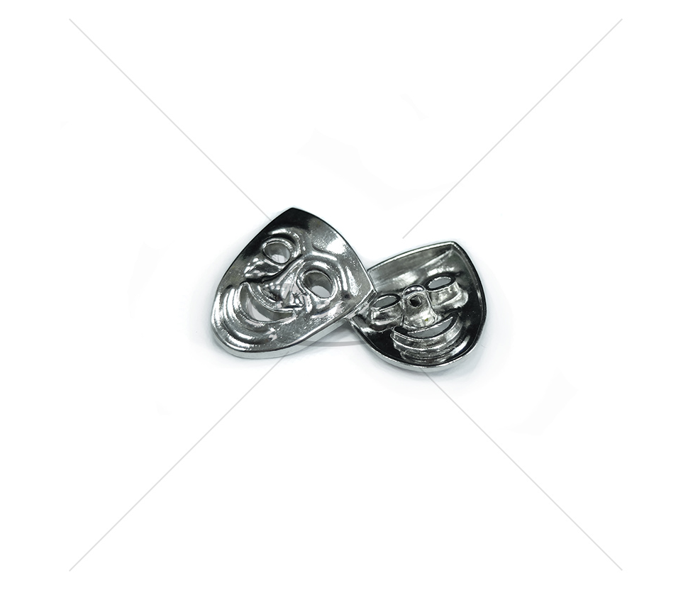 Buttons "Mask", metal shank buttons