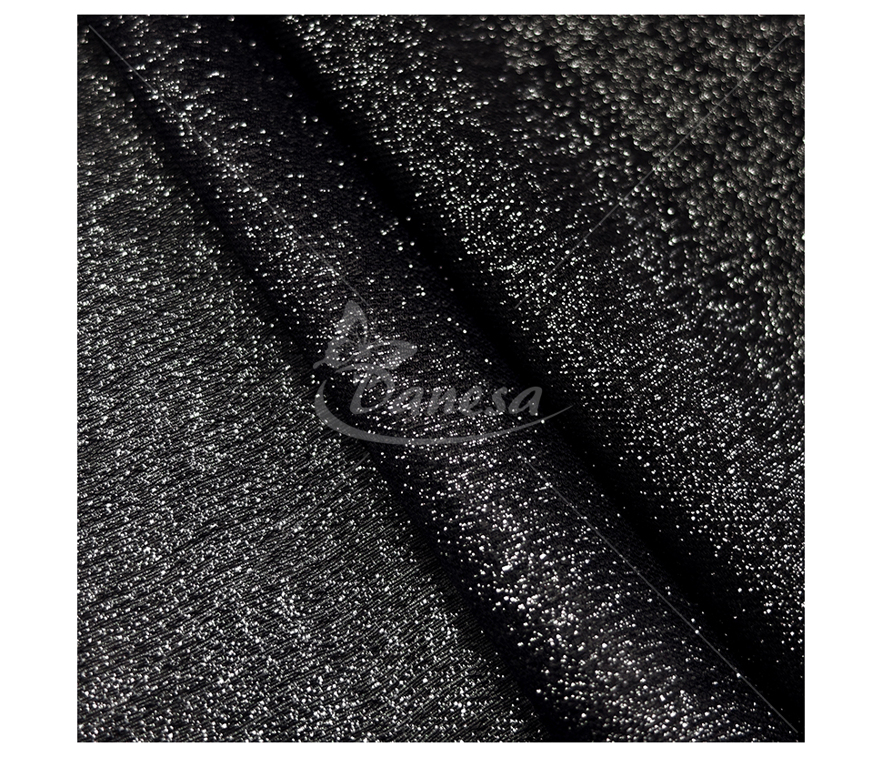 Natural silk with shiny thread
