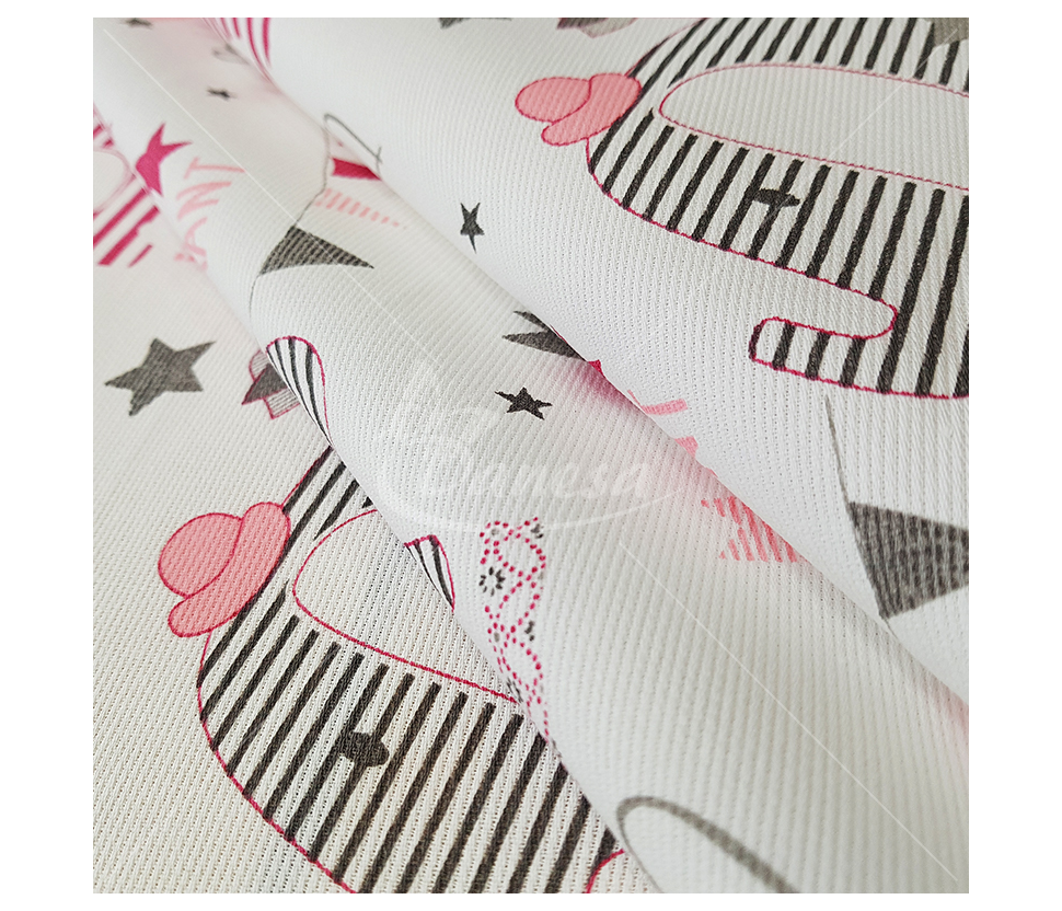 Linen imitation Elephants (Linen imitation) (Two colors)