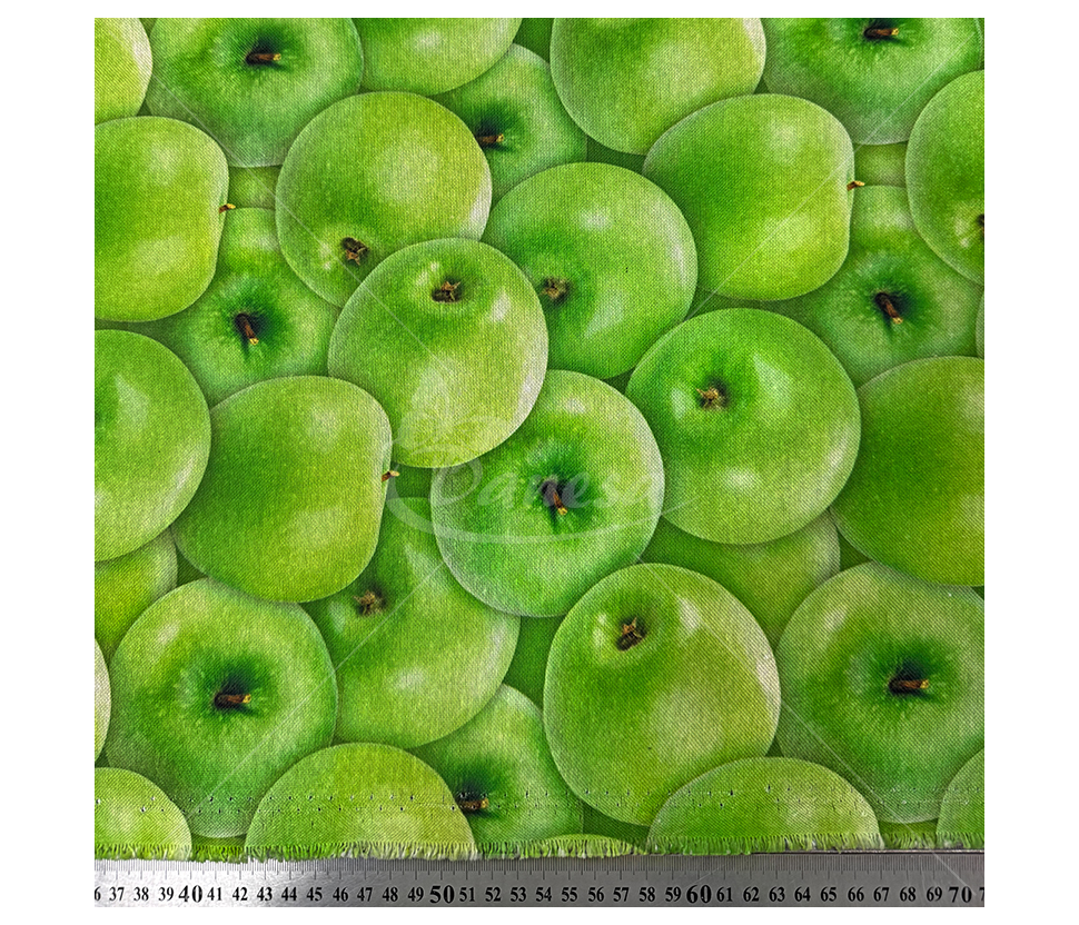 Linen imitation "Apple"