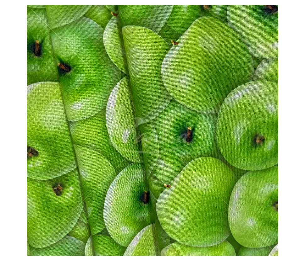 Linen imitation "Apple"