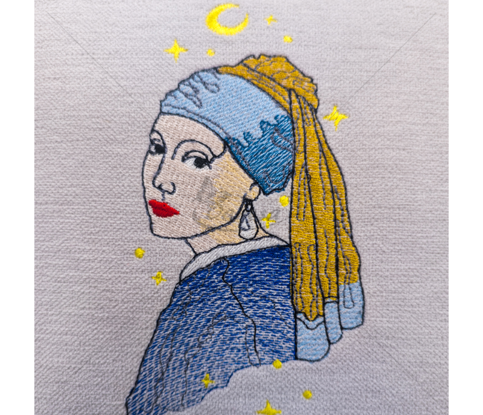 Embroidered Pillow
