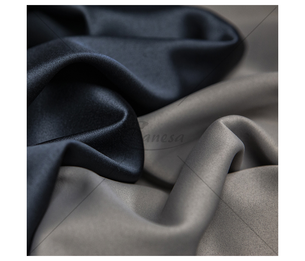 Double-sided blackout fabric