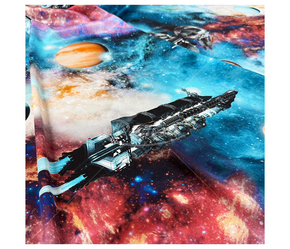 Natural silk "Space"