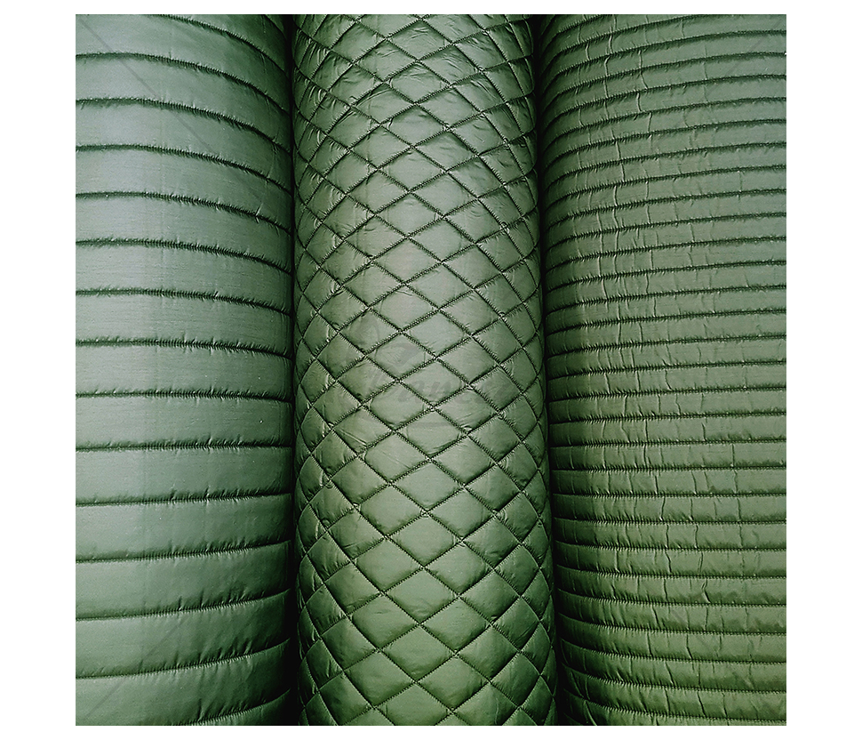 Quilted fabric