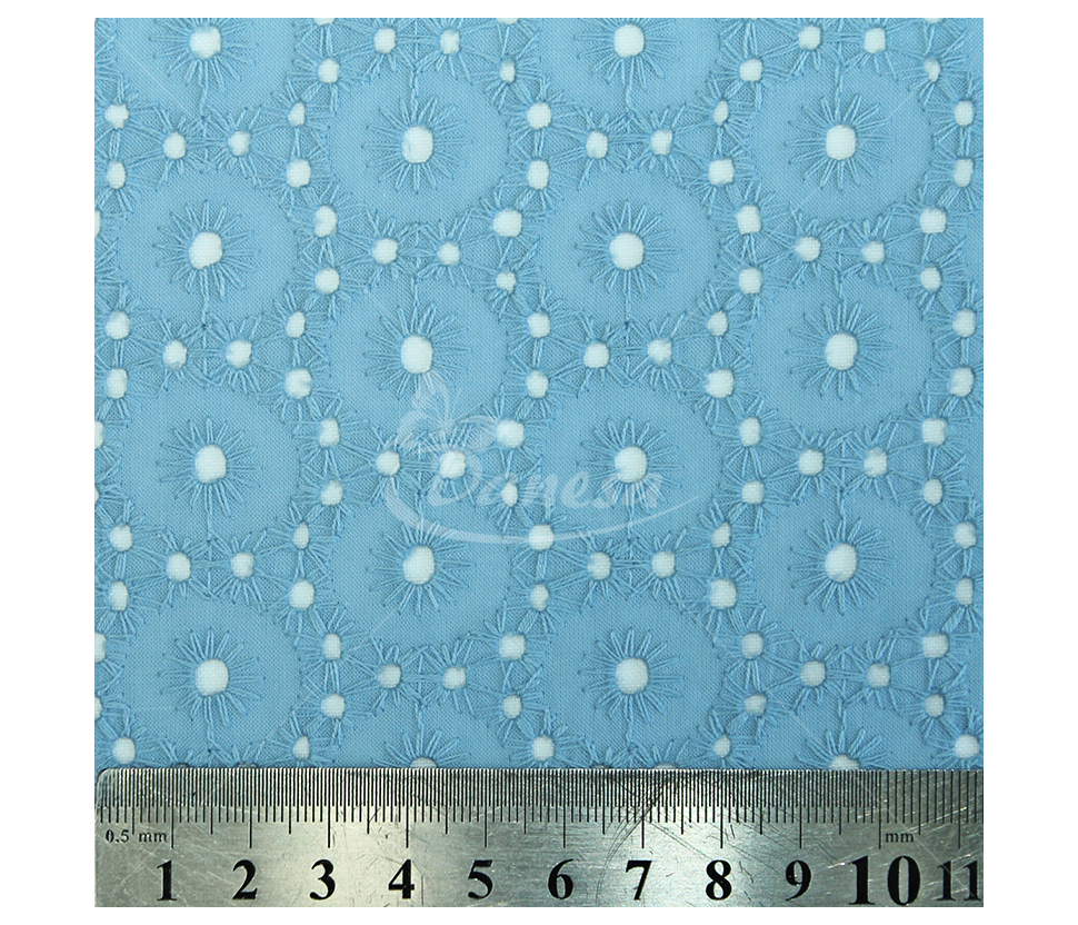 Embroidered cotton