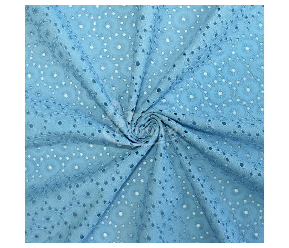 Embroidered cotton