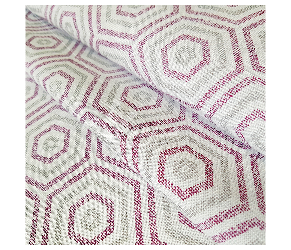 Linen-look fabric (Linen imitation)