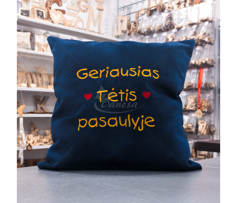 Pillow "Best Dad in the World"
