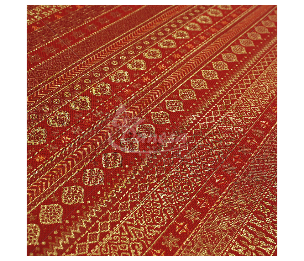 Linen-look fabric (Linen imitation) (CHRISTMAS)