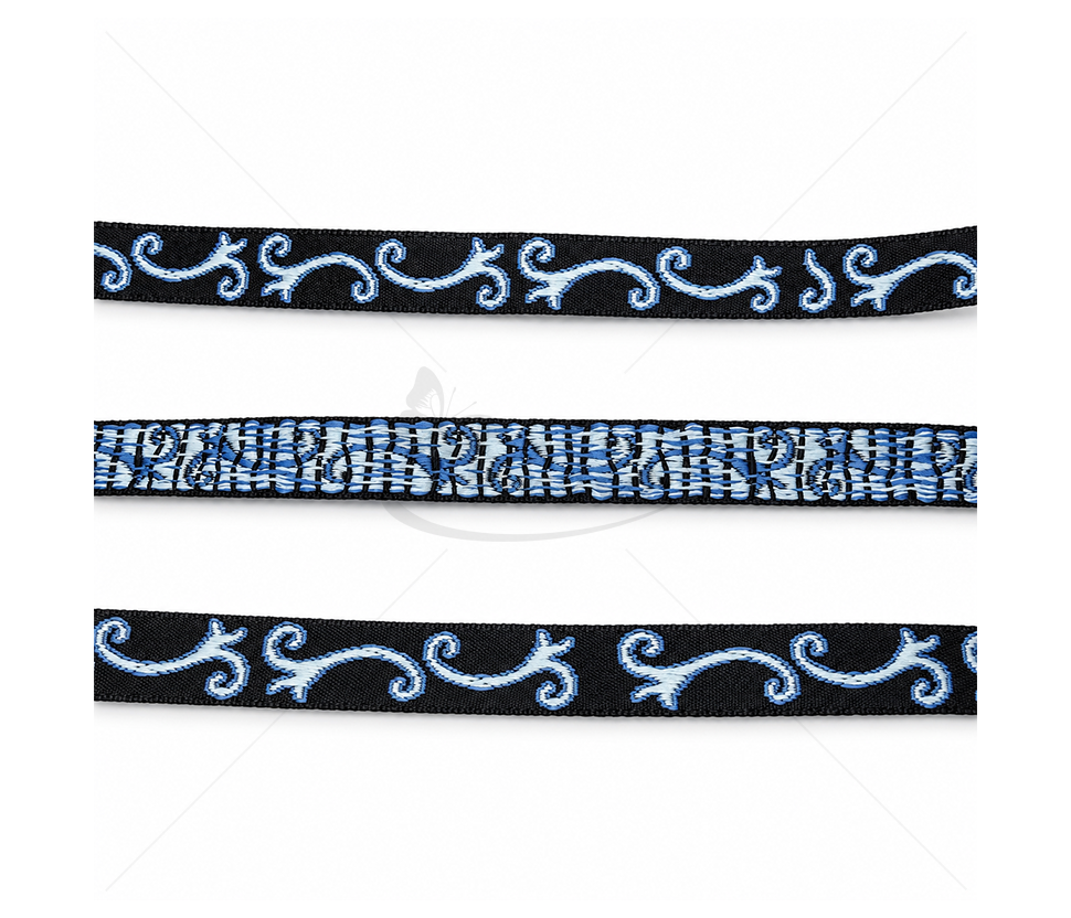 Woven decorative ribbon "Waves"