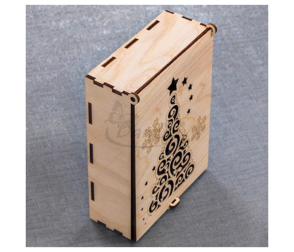 Wooden Box – Christmas Tree