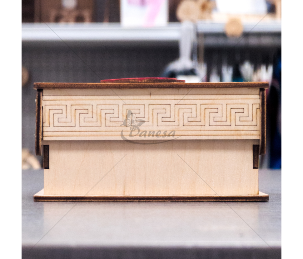 Wooden Box “Heart”