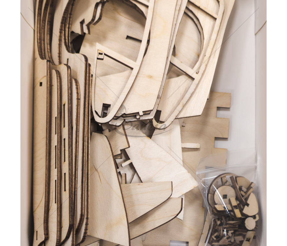 Wooden Porsche Puzzle